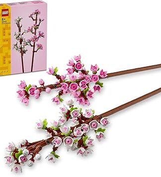 Botanicals Cherry Blossoms - Faux Flowers Building Set
