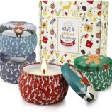 Christmas Scented Candles Gifts Set for Women