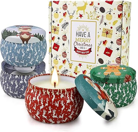 Christmas Scented Candles Gifts Christmas Scented Candles Gifts Set for Women