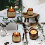 Soy Wax Long Lasting Jar of 6 Pack Candles
