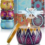 Soy Wax Portable Travel Tin Candle