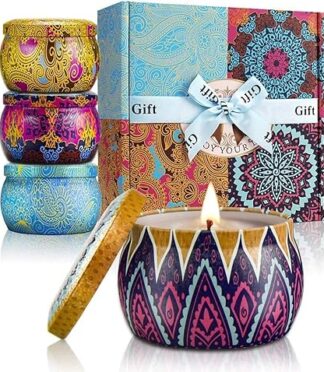 Soy Wax Portable Travel Tin Candle