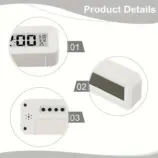 white details alarm clock